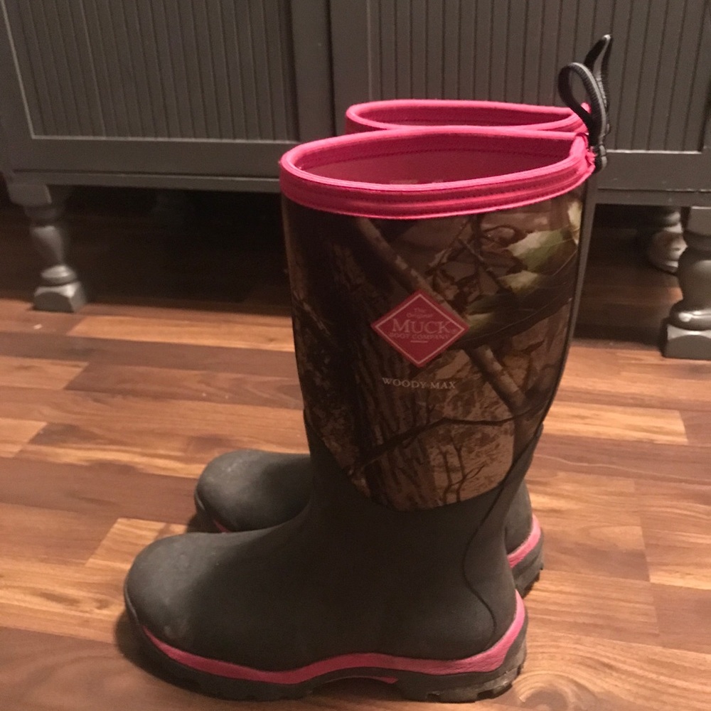 Muck boots (pink camo)